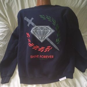 DIAMOND pullover/sweatshirt shine forever